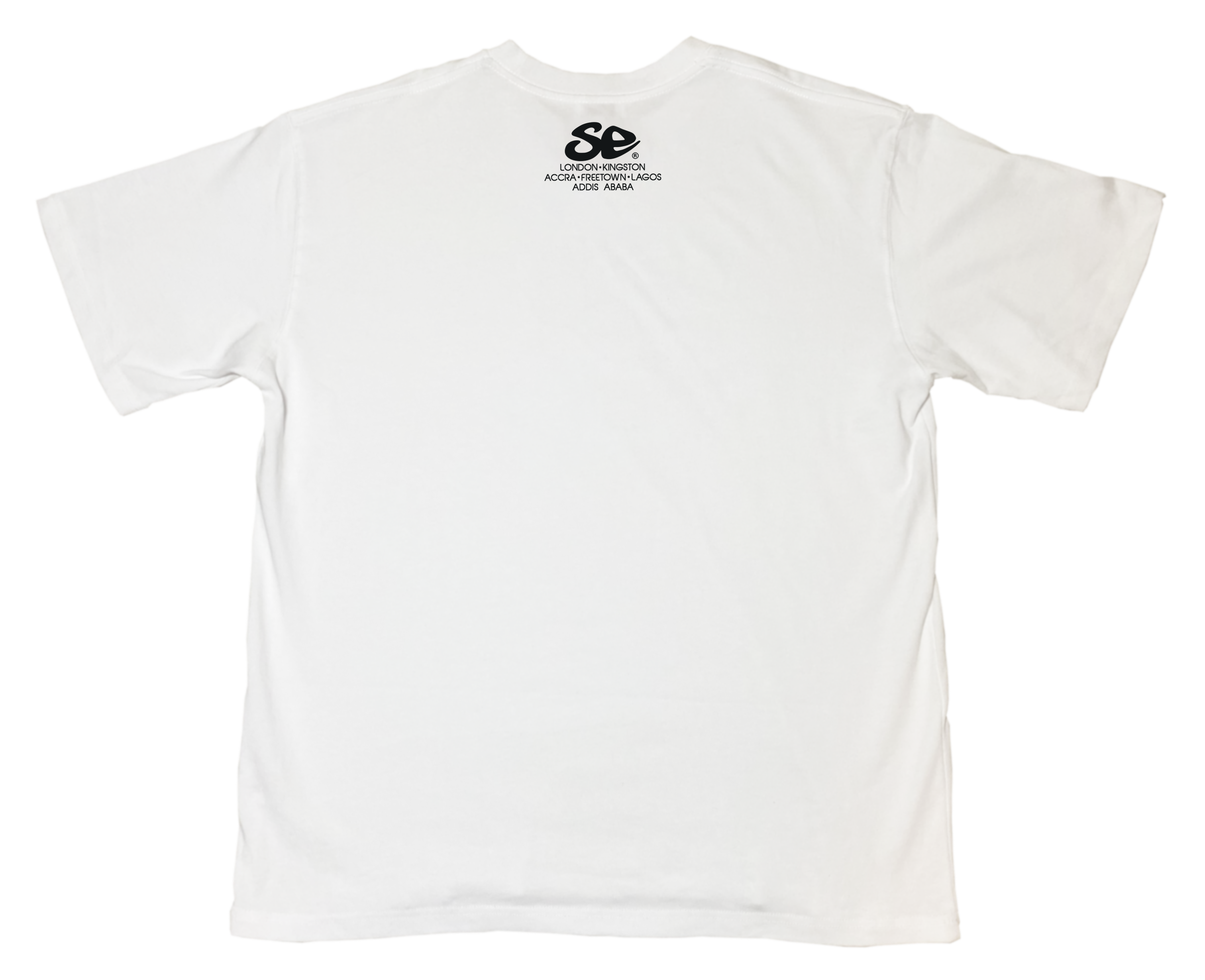 White Logo Tee